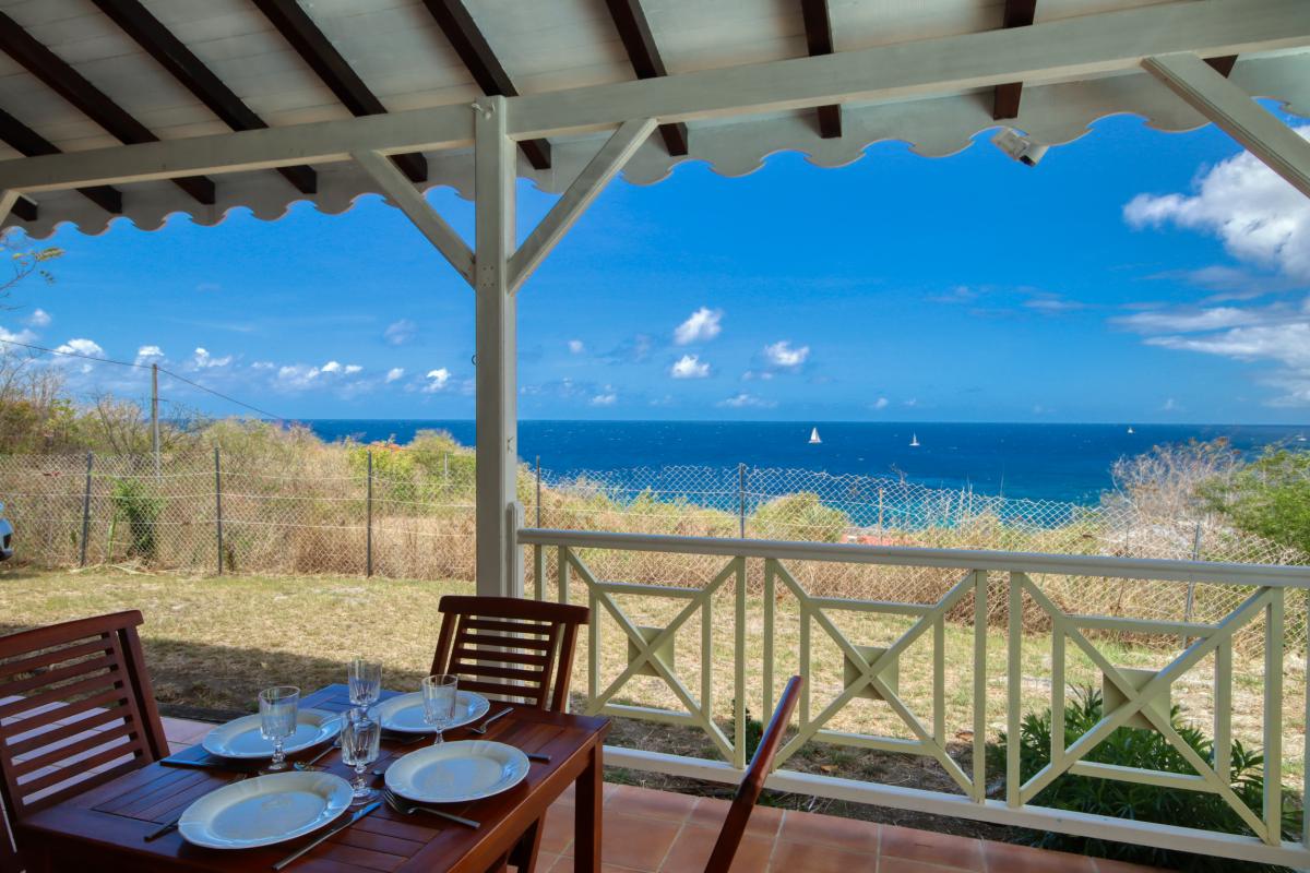 terrasse 4 location de villa martinique vue mer